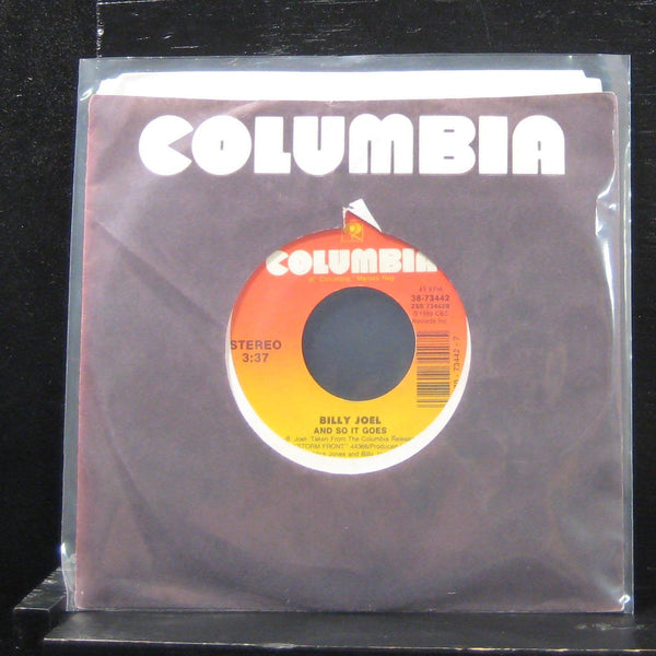 Billy Joel - That's Not Her Style / And So It Goes 7" Mint- 38-73442 Vinyl 45 - Shuga Records