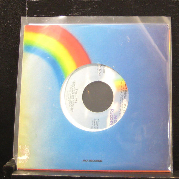 The Jets - Crush On You / Right Before My Eyes 7" Mint- MCA-52774 Vinyl 45 - Shuga Records