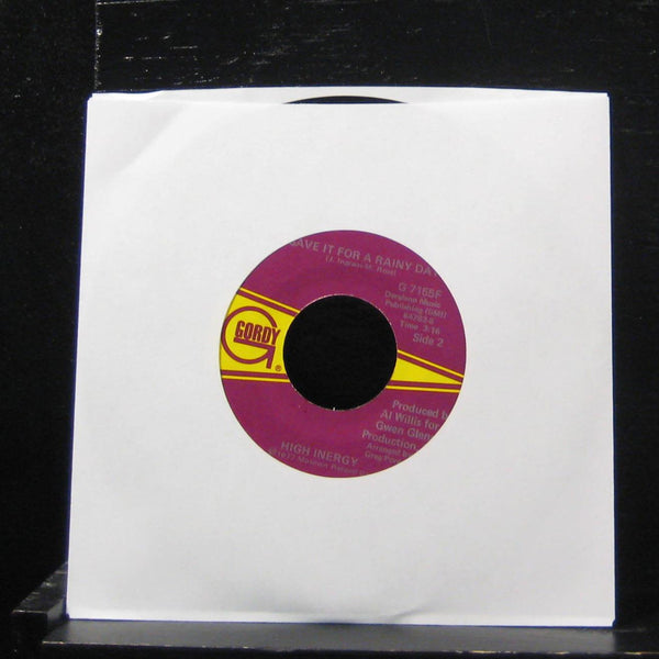 High Inergy - You Can't Turn Me Off 7" Mint- G 7155F Vinyl 45 Gordy 1977 - Shuga Records