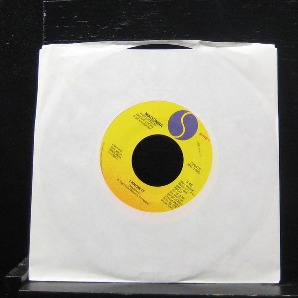 Madonna - Holiday / I Know It 7" VG+ 7-29478 Vinyl 45 Sire 1983 USA - Shuga Records