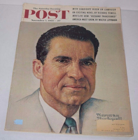 The Saturday Evening Post (November 5, 1960 Issue) - Vintage Magazine