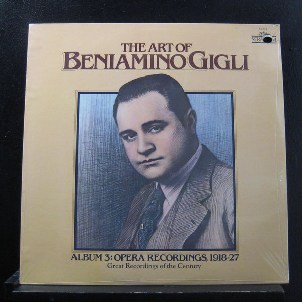 Beniamino Gigli - Album 3: Operas 1918-27 LP New Sealed 60314 Mono Vinyl Record - Shuga Records