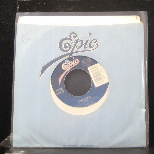 Trey Lorenz - Someone To Hold / Find A Way 7" Mint- 34-74482 Vinyl 45 Epic - Shuga Records