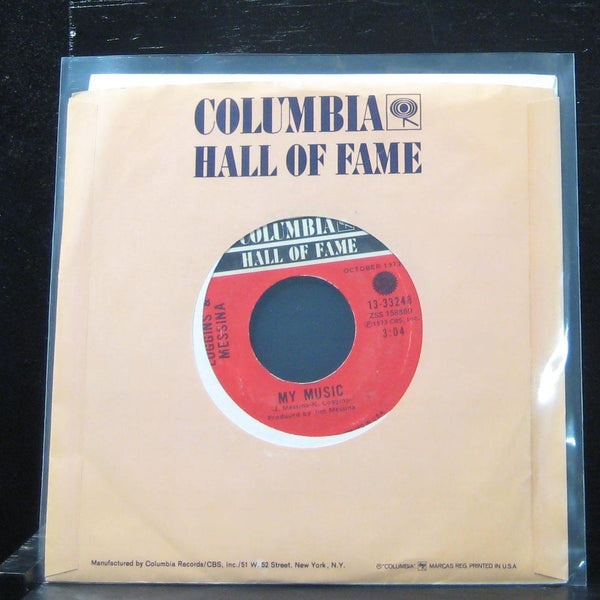 Loggins & Messina Thinking Of You / My Music 7" VG+ 13-33248 Vinyl 45 Columbia - Shuga Records