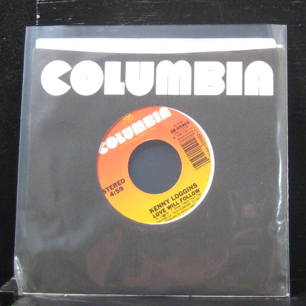 Kenny Loggins - Love Will Follow 7" Mint- 38-05902 Vinyl 45 Columbia - Shuga Records