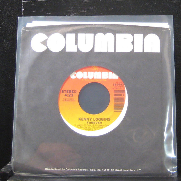 Kenny Loggins - Forever / At Last 7" Mint- 38-04931 Vinyl 45 Columbia - Shuga Records