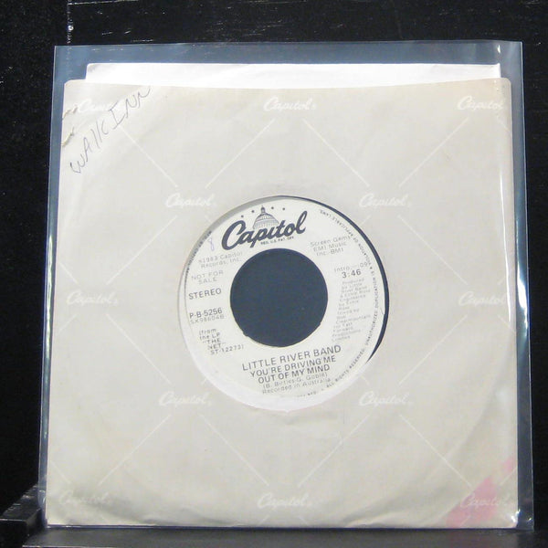 Little River Band - You're Driving Me Out Of My Mind 7" Mint- P-B-5256 Vinyl 45 - Shuga Records