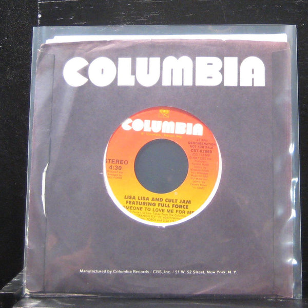 Lisa Lisa And Cult Jam - Someone To Love Me 7" Mint- CS7-02869 Vinyl 45 Promo - Shuga Records