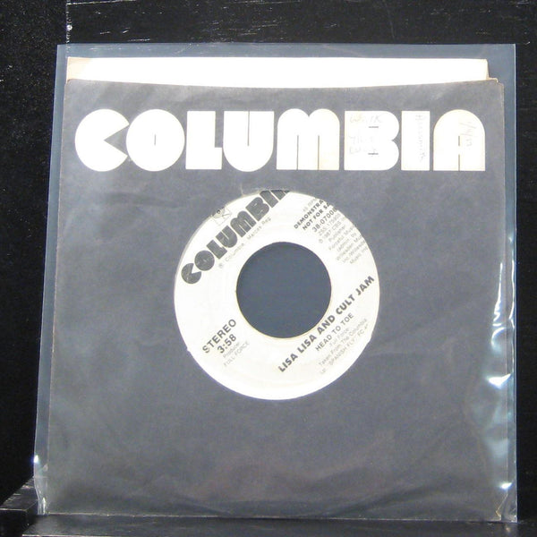 Lisa Lisa And Cult Jam - Head To Toe 7" VG+ 38-07008 Vinyl 45 Promo - Shuga Records