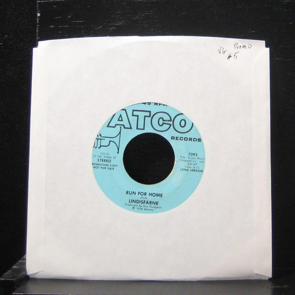 Lindisfarne - Run For Home / Run For Home 7" VG 7093 Vinyl 45 Promo - Shuga Records