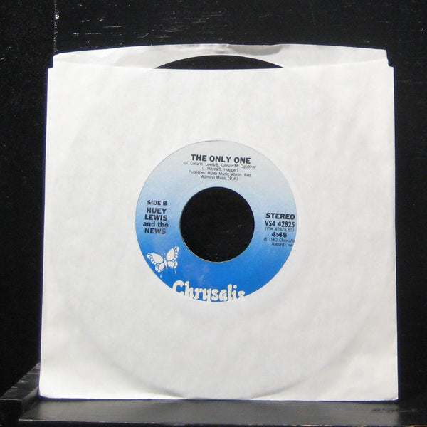 Huey Lewis And The News - Walking On A Thin Line 7" Mint- VS4 42825 Vinyl 45 - Shuga Records