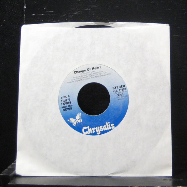 Huey Lewis And The News - If This Is It 7" Mint- VS4 42803 Vinyl 45 Chrysalis - Shuga Records