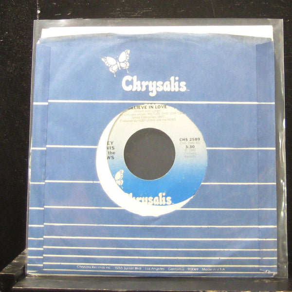 Huey Lewis And The News - Do You Believe In Love 7" Mint- CHS 2589 Vinyl 45 - Shuga Records