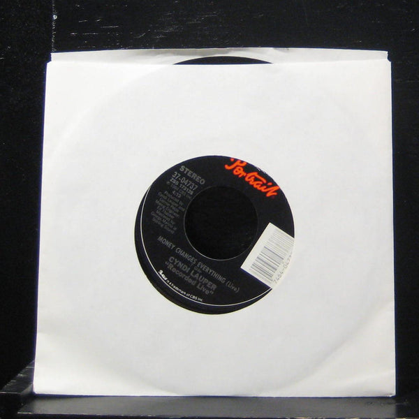 Cyndi Lauper - Money Changes Everything 7" Mint- 37-04737 Vinyl 45 - Shuga Records