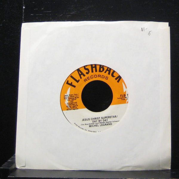 Michel Legrand - Jesus Crhist Superstar 7" Mint- FLB 75 Vinyl 45 Flashback - Shuga Records