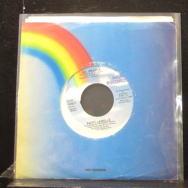 Patti La Belle - Oh People / Love Attack 7" Mint- MCA-52877 Vinyl 45 - Shuga Records