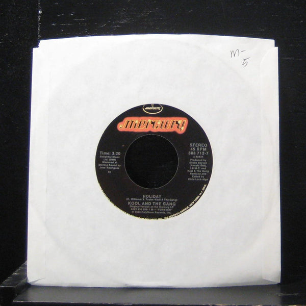 Kool And The Gang - Holiday / Jam Mix 7" Mint- 888 712-7 Vinyl 45 1986 - Shuga Records