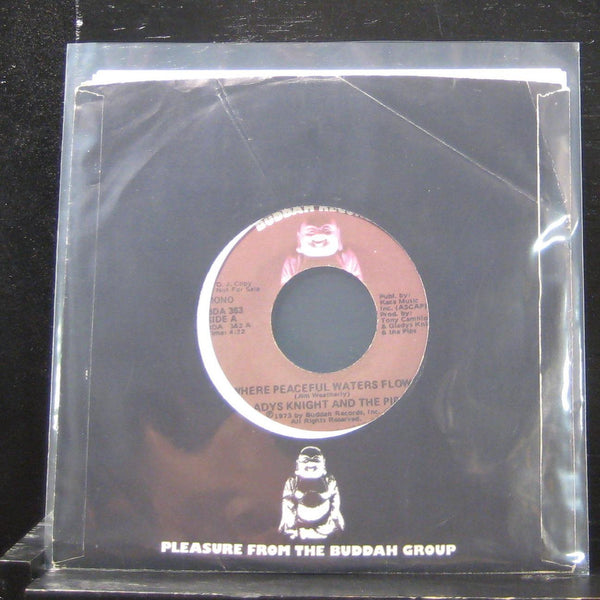 Gladys Knight - Where Peaceful Waters Flow 7" VG+ BDA 363 Vinyl 45 Promo - Shuga Records