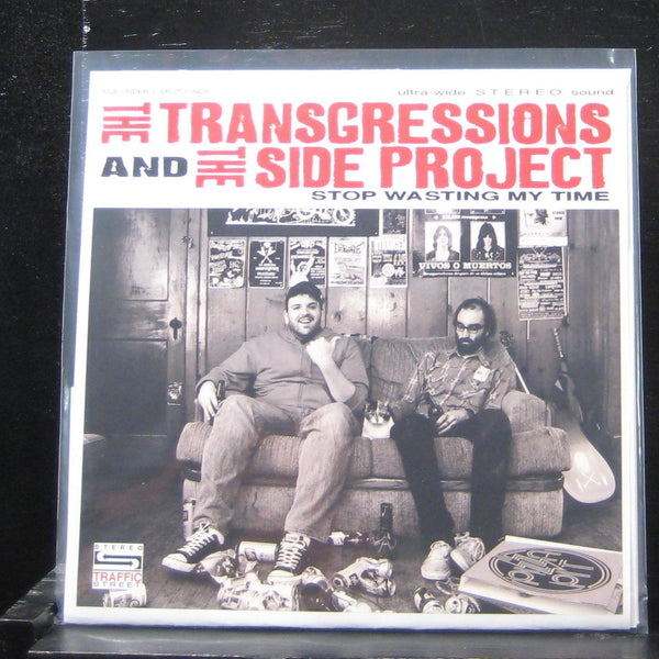 The Transgressions - Stop Wasting My Time 7" Mint- TSt-023 Vinyl 45 - Shuga Records