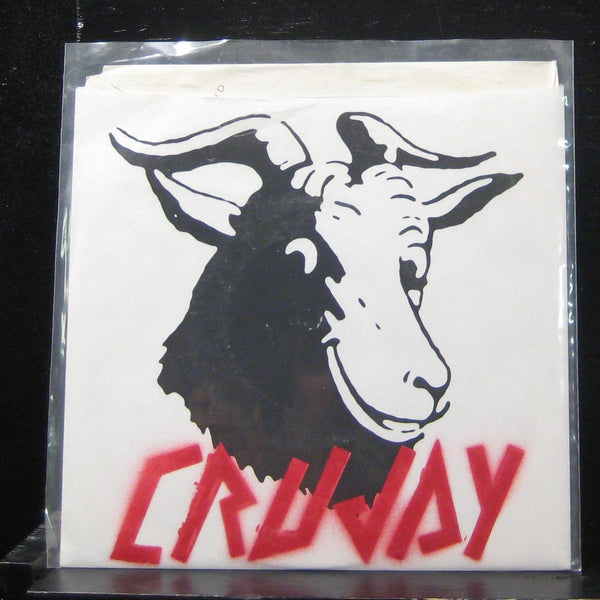 Cruddy - Cruddy 7" Mint- #1 Vinyl 45 Basement Scream 2009 Hardcore - Shuga Records