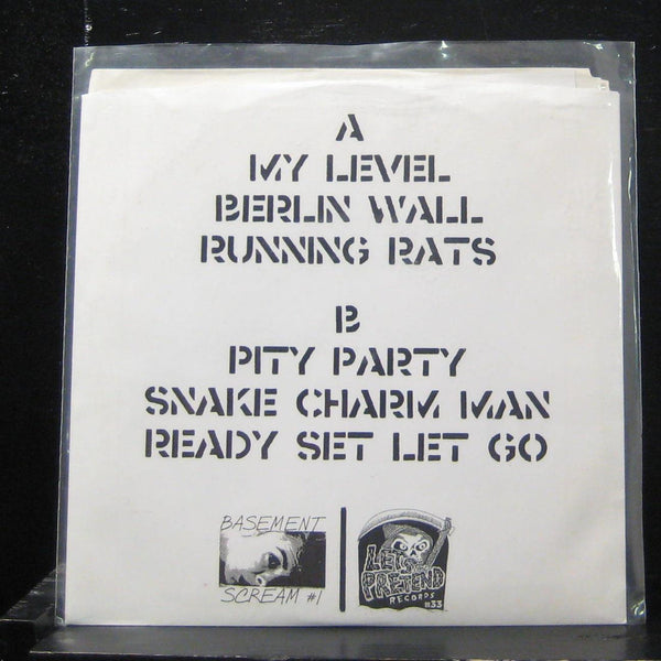 Cruddy - Cruddy 7" Mint- #1 Vinyl 45 Basement Scream 2009 Hardcore - Shuga Records