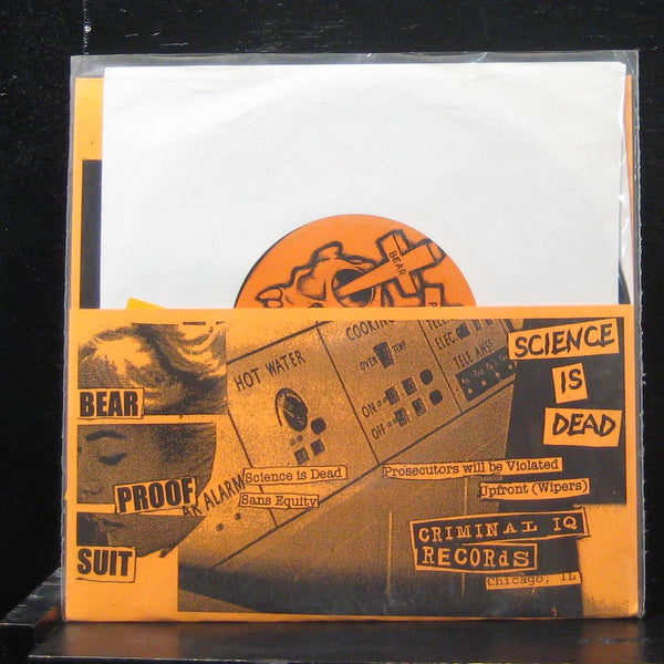Bear Proof Suit - Science Is Dead 7" Mint- 108356 Vinyl 45 - Shuga Records