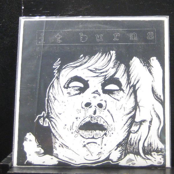 It Burns - It Burns 7" Mint- LPR-28 Vinyl 45 Let's Pretend Records 2008 - Shuga Records