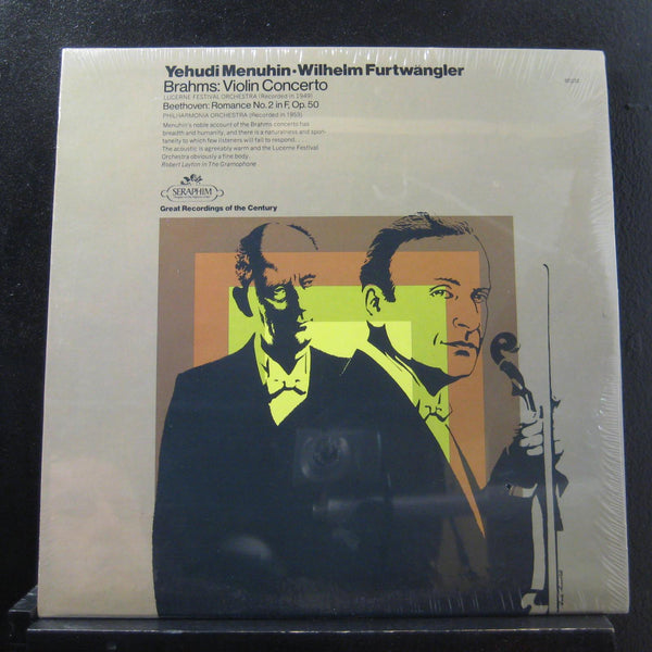 Brahms, Beethoven, Furtwngler - Violin Concerto No. 2 F LP New Sealed 60232 - Shuga Records