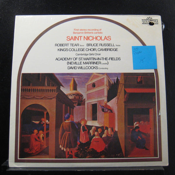 Bruce Russell, Willcocks - Britten Cantata Saint Nicholas LP New Sealed S-60296 - Shuga Records