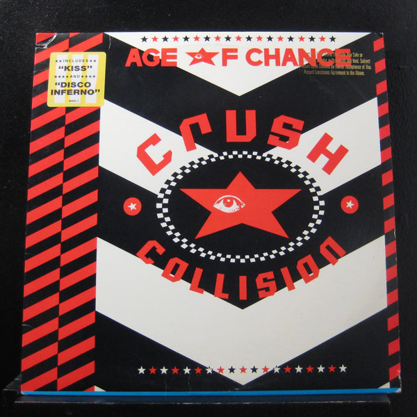 Age Of Chance - Crush Collision Mini Album LP Mint- 90583-1 Promo Vinyl Record - Shuga Records