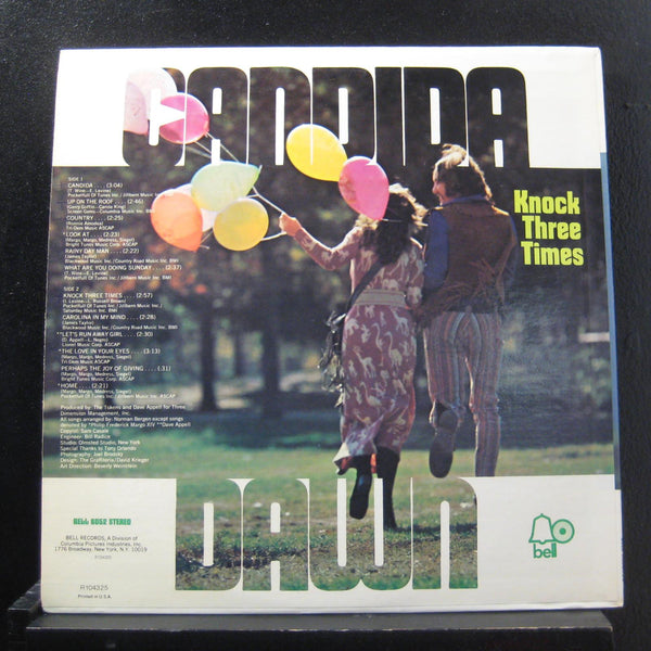 Dawn - Candida LP Mint- BELL - 6052 USA 1970 Vinyl Record - Shuga Records