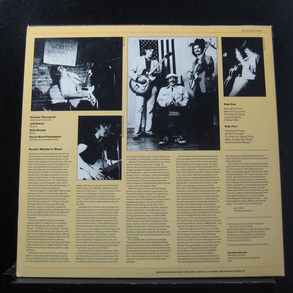 George Thorogood And The Destroyers - Move It On Over LP Mint- 3024 Vinyl Record - Shuga Records