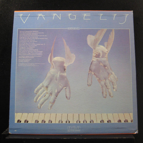 Vangelis - Heaven And Hell - VG+ LP Record 1975 RCA USA Original Vinyl - Prog Rock / Experimental - Shuga Records