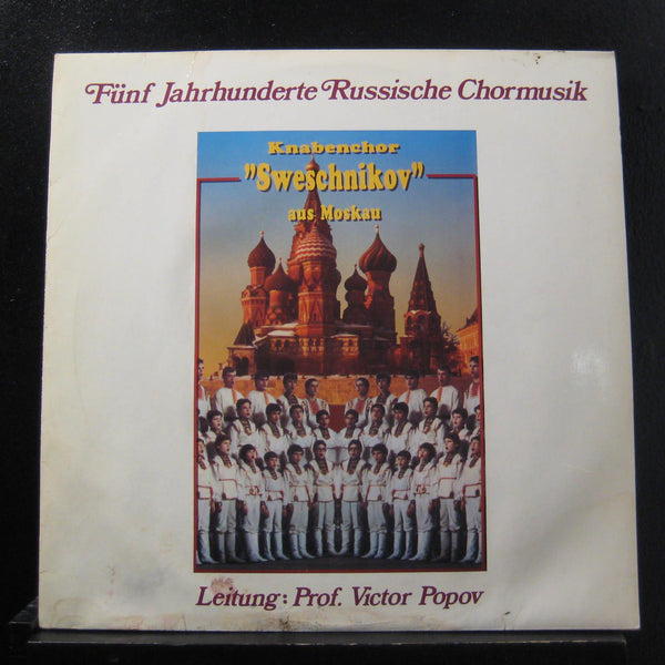 Prof. Victor Popov - Fnf Jahrhunderte Russische Chormusik LP VG+ 690060 Rare - Shuga Records