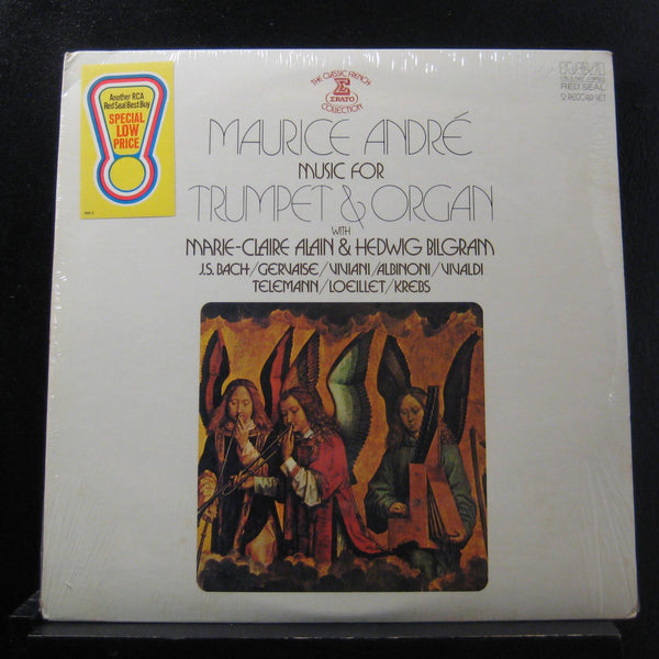 Maurice Andre / Bilgram - Music For Trumpet & Organ 2 LP New Sealed CRL2-7001 - Shuga Records