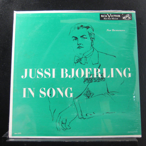 Jussi Bjoerling - In Song LP New Sealed LM-1771 Mono Reissue Vinyl Record - Shuga Records