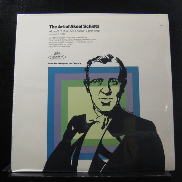 Schitz, Wldike, Tango - Oratorio Arias/Mozart Arias LP New Sealed 60227 Mono - Shuga Records