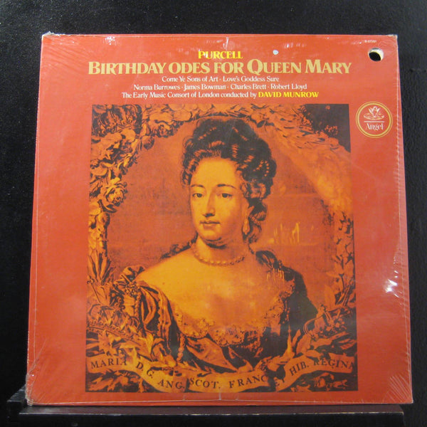 Purcell / David Munrow - Birthday Odes For Queen Mary LP New Sealed S-37251 Quad - Shuga Records