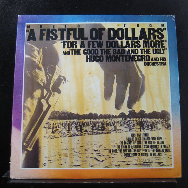 Hugo Montenegro - Fistful Of Dollars, The Good, Bad, Ugly LP Mint- ANL1-1094 - Shuga Records