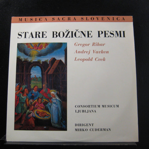 Consortium Musicum Ljubljana, Mirko Cuderman - Boine Pesmi LP Mint- MS 05 - Shuga Records