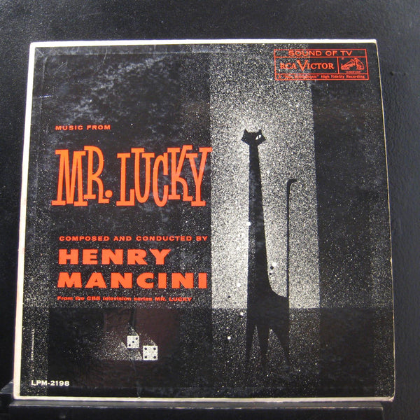 Henry Mancini - Music From Mr. Lucky LP VG+ LPM 2198 Mono RCA Vinyl Record - Shuga Records