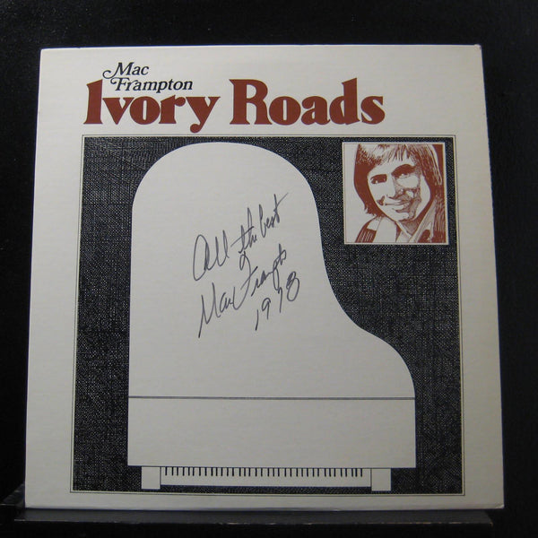 Mac Frampton - Ivory Roads LP VG+ TR1440 Vinyl Record Signed / Autographed - Shuga Records