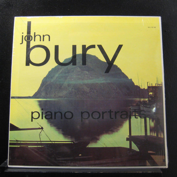 John Bury - Piano Portraits LP New Sealed DC-72-143 Vinyl Record Private Jazz - Shuga Records