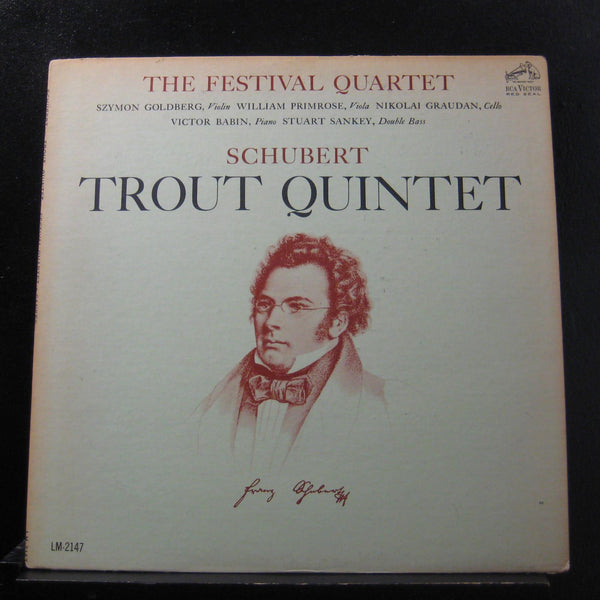Schubert & Stuart Sankey - Trout Quintet LP Mint- LM 2147 Mono Vinyl Record - Shuga Records