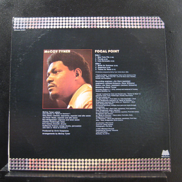 McCoy Tyner - Focal Point LP Mint- M-9072 Milestone 1976 USA Vinyl Record - Shuga Records