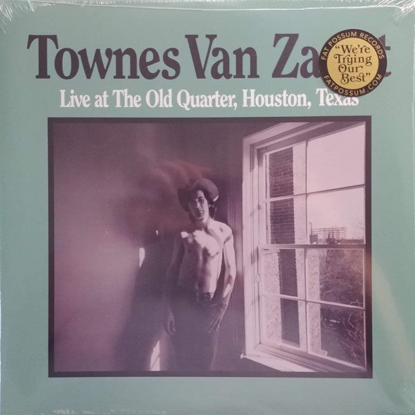 Townes Van Zandt ‎– Live At The Old Quarter, Houston, Texas (1977) - New 2 LP Record 2016 Fat Possum USA Vinyl & Download - Folk Rock / Country Rock - Shuga Records