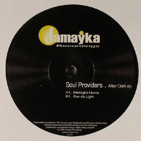 Soul Providers ‎– After Dark EP - Mint- 12" Single Record 2003 USA Jamayka Vinyl - Chicago House