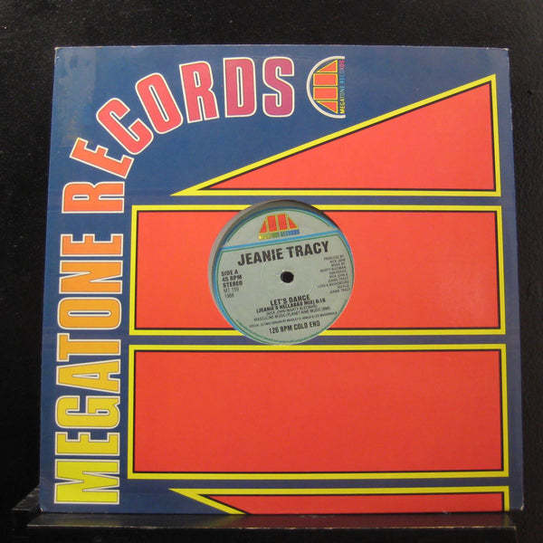 Jeanie Tracy - Let's Dance 12" 45 RPM Mint- MT 159 Megatone 1988 Vinyl Record - Shuga Records