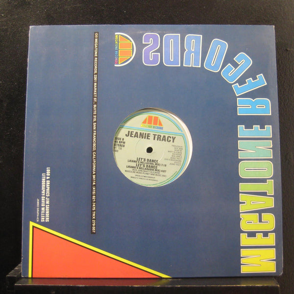 Jeanie Tracy - Let's Dance 12" 45 RPM Mint- MT 159 Megatone 1988 Vinyl Record - Shuga Records