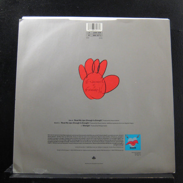 Jimmy Somerville - Read My Lips 12" 45 RPM Mint- LONX 254 UK 1990 Vinyl Record - Shuga Records